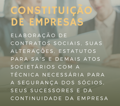 Constituição de empresas